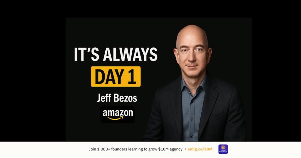 What Jeff Bezos Taught Me About Staying Hungry: The Day 1 Mindset